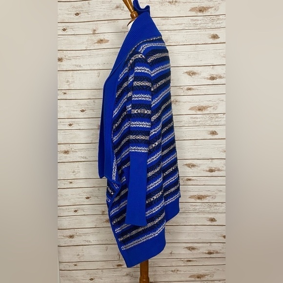 Yigal Azrouel Fair Isle open cardigan sweater - Picture 4 of 7